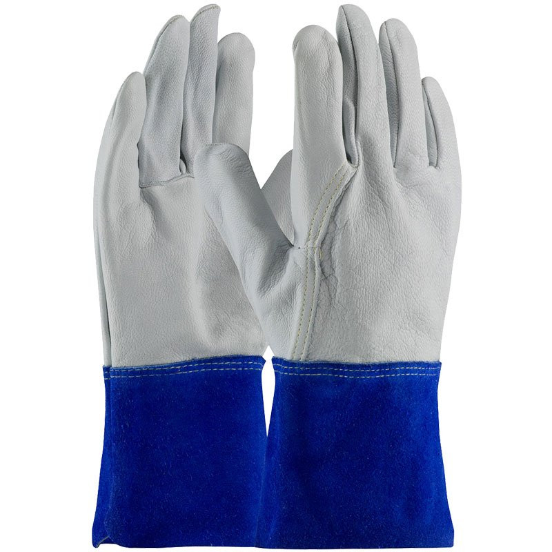 Top Grain Goatskin Leather TIG/MIG Welder's Glove, X-Small