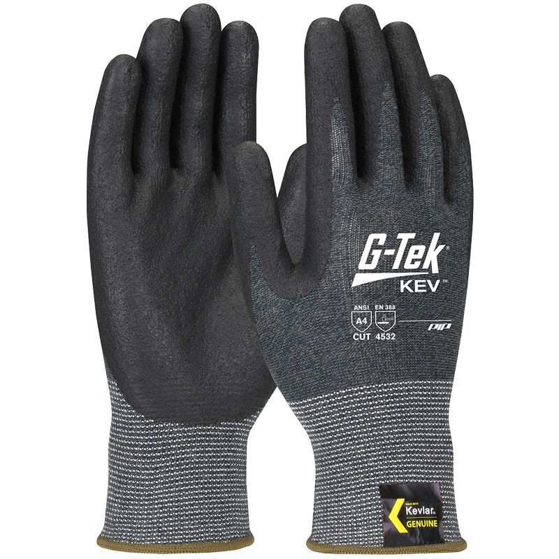 G-Tek® KEV™ Kevlar Blend w/ Nitrile Foam Grip Palm, X-Large