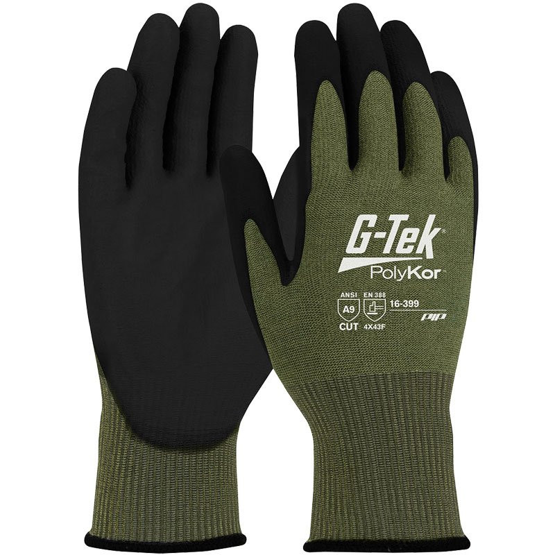 Polykor™ Blend Glove, Neofoam Coated MicroSurface Grip, Touchscreen Compatible - Medium