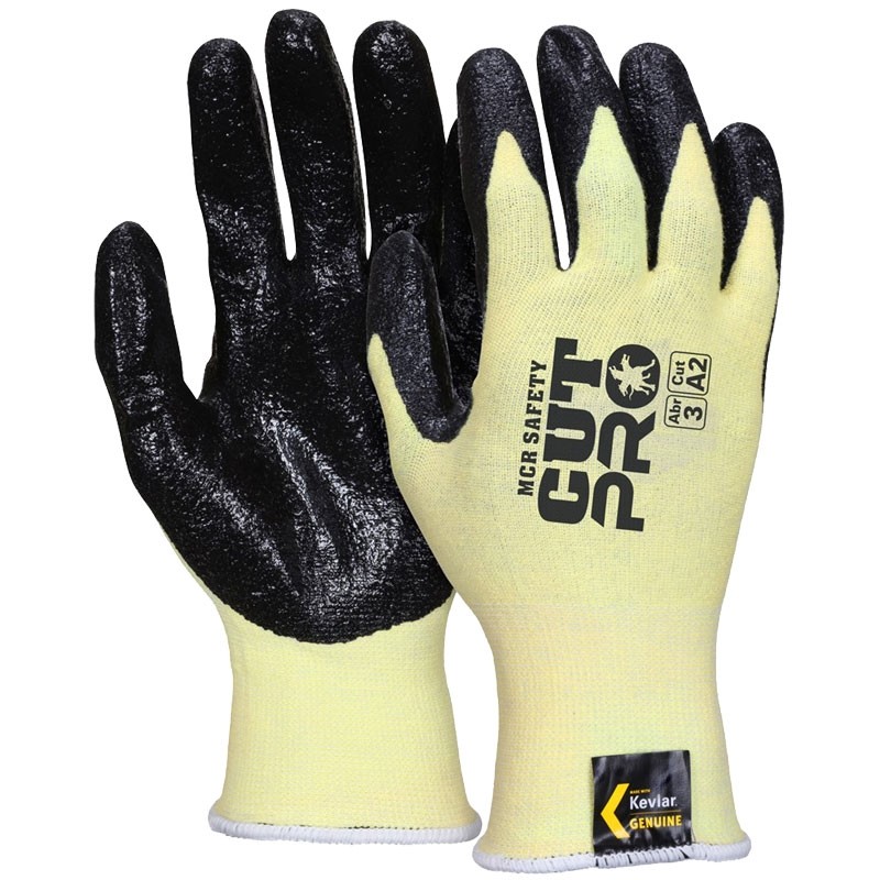  CutPro® Kevlar® Nitrile Coated Glove, Textured Grip, Medium