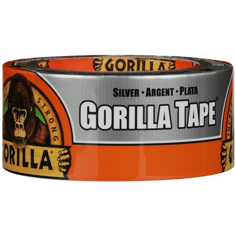 Gorilla Tape Silver 1-7/8 In X 30 Yds 6 Rolls