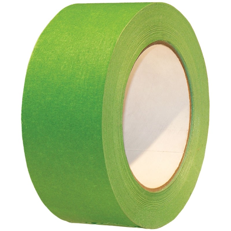 2" x 60 Yd Painters Tape, UV Resistant, 5.4 Mil, Green