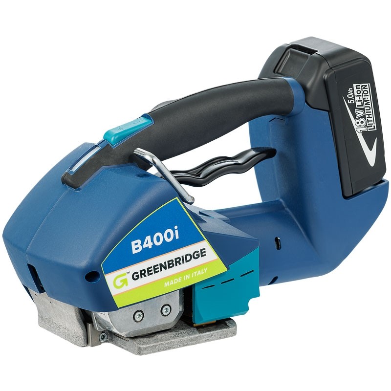 B400 Battery Powered Poly Strapping Tensioner / Weld Tool, 400 Lbs. Max Tension