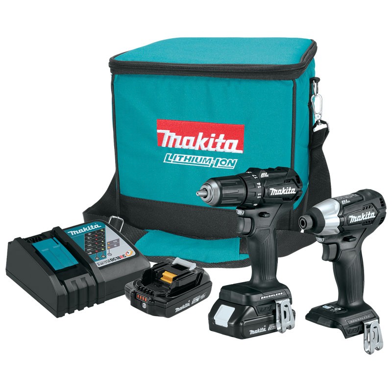 18V LXT® Lithium-Ion Sub-Compact Brushless Cordless 2-Pc. Combo Kit (2.0Ah)