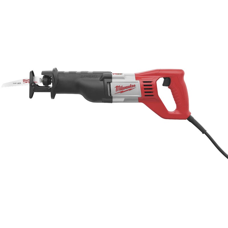 12 AMP 1 1/8 STROKE MILWAUKEE RECIP  SAW W/ CASE