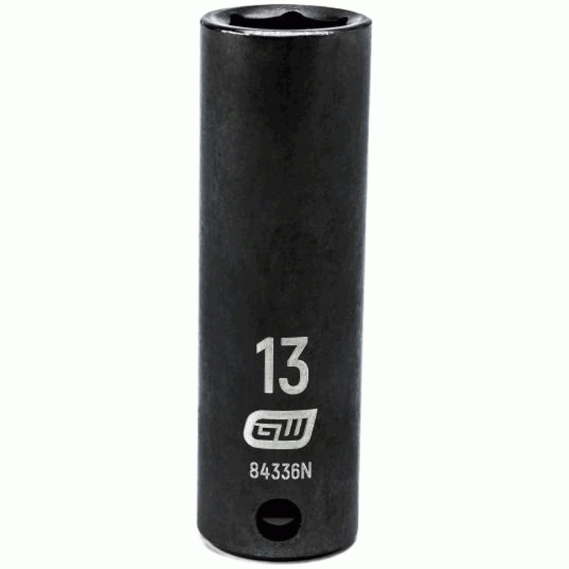 13MM x 3/8" Drive 6-Point Deep Impact Socket