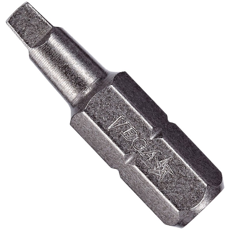 #3 X 1" Vega® Square Insert Bit, 1/4" Hex