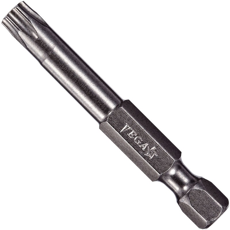 T25 X 2" Vega® Torx® Power Bit, 1/4" Hex