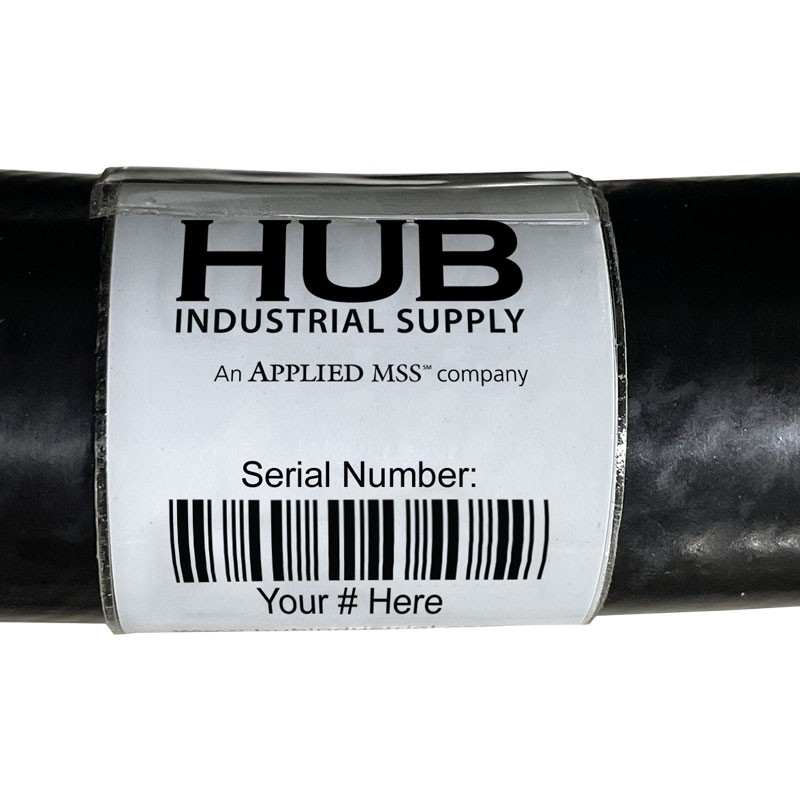 Hose I.D. Tags, 1.6" x 2" Printable Area, 110/Roll