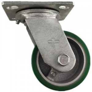 5" x 2 " Poly Swivel Caster w/ Sealed Ball Bearings