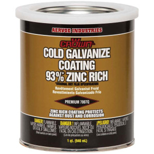7007Q Zinc Rich Galvanize Paint - 1 Qt.
