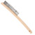Curved Handle Wire 14" Scratch Brush - Stainless Steel Wire - 3 x 19