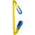 6'  x 1" Eye & Eye Polyester Web Sling, 1-Ply