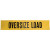 12" x 60" Oversize Load Sign For Escort Vehicles, Vinyl