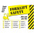 17" x 22" Safety Awareness Poster, Forklift Safety