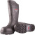 Flite™ Rubber Boot, Cleated Outsole & Composite Safety Toe, Black, Men's Size 7
