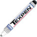 Texpen Medium Point Marker, White
