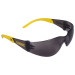 DEWALT PROTECTOR SAFETY GLASSES BLACK FRAME / SMOKE LENS