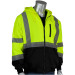 Class 3 Black Bottom Hoodie w/ Zipper, Yellow - X-Large