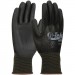 Extra Thick Black Urethane Nylon Coated Gloves - Small