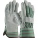 Good Single Palm Leather Work Glove, 2-XL