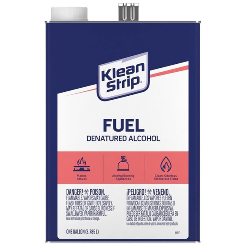 Klean Strip Denatured Alcohol, 1 Gallon