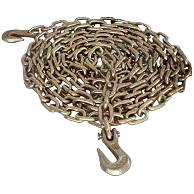 1/2" x 10' Grade 70 Transport Chain w/ Clevis Grab Hooks