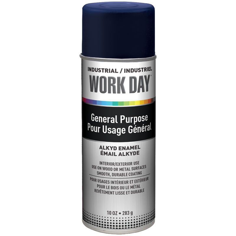 Work Day™ General Purpose Enamel Spray Paint - True Blue