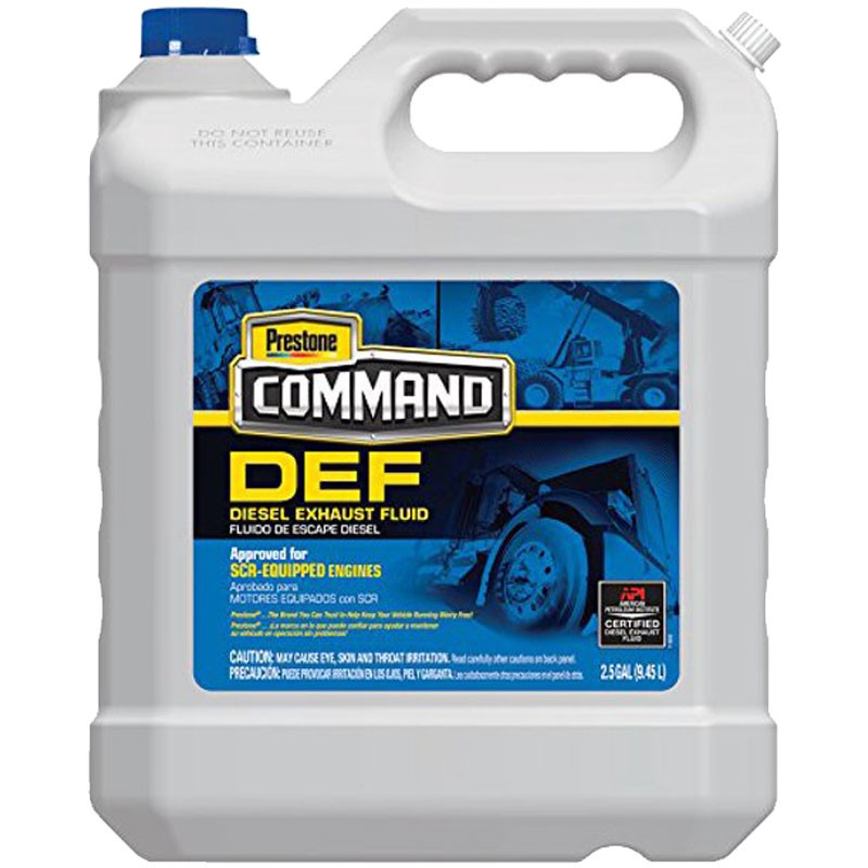 Prestone Command® Heavy Duty Diesel Exhaust Fluid DEF, 2-1/2 Gallon