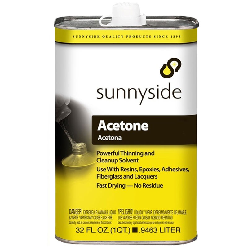 Acetone, 32 oz Container