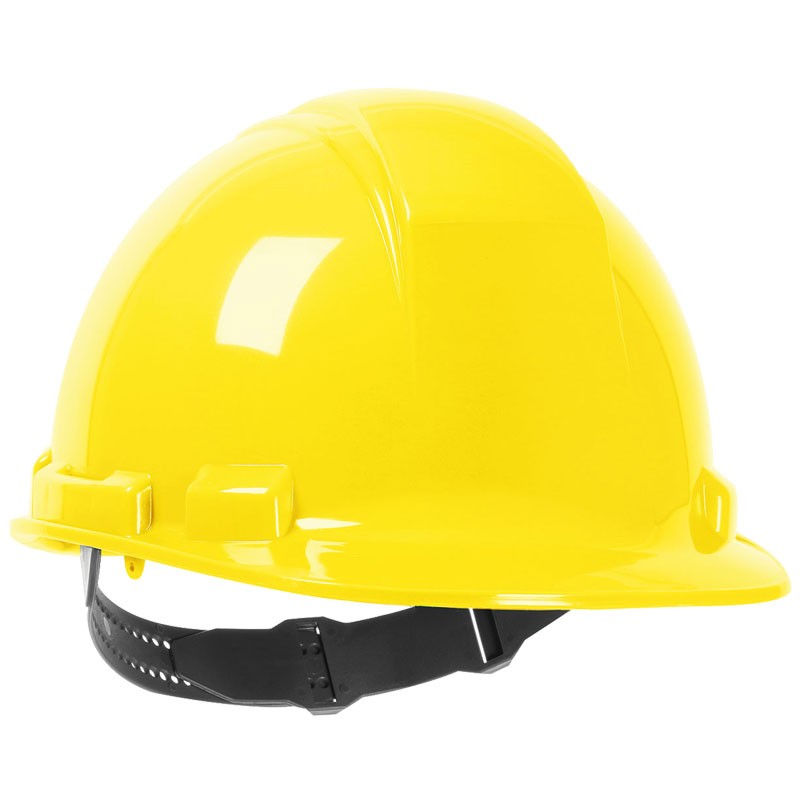 241 Hard Hat, 4-Point Pinlock Suspension, Yellow