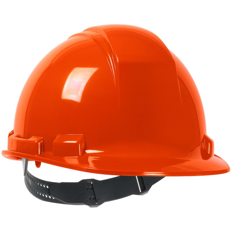 241 Hard Hat, 4-Point Pinlock Suspension, Hi-Vis Orange