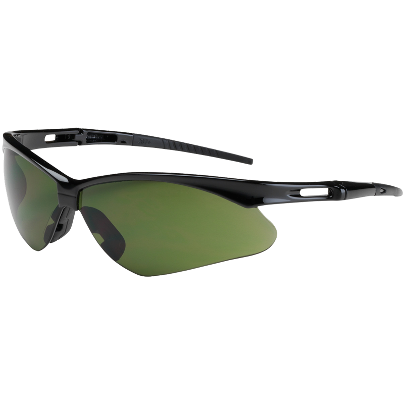 Anser™ Safety Glasses, Green 3.0 Lens, Anti-Scratch Coating