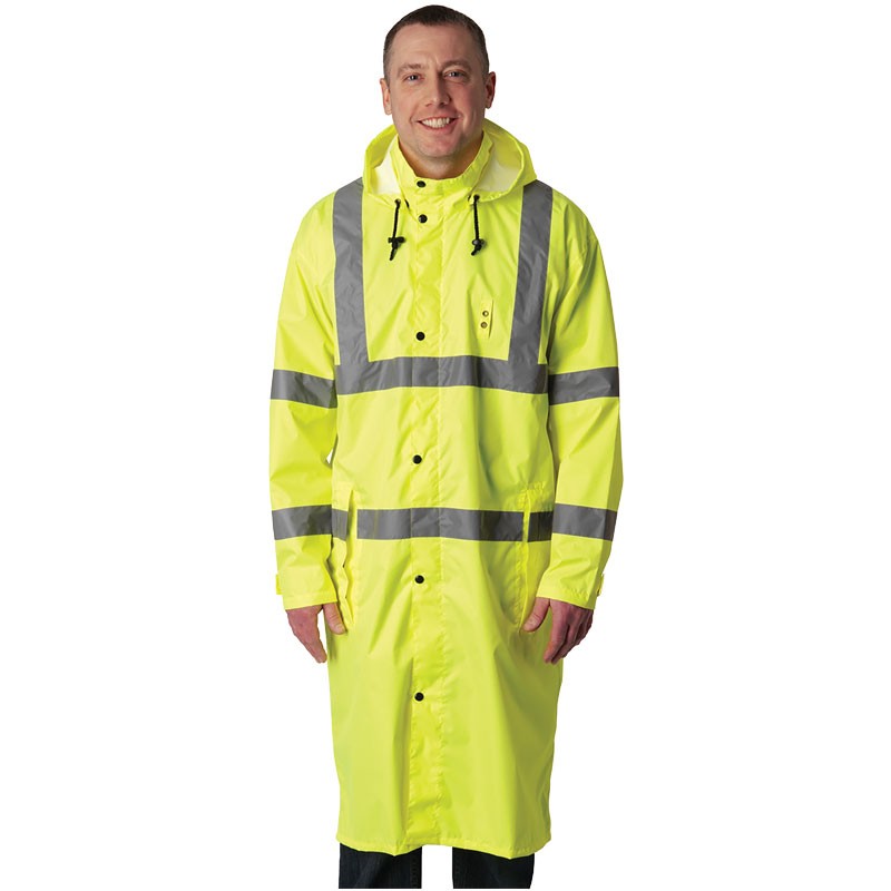 Class 3 All Purpose 48" Raincoat, 2-XL