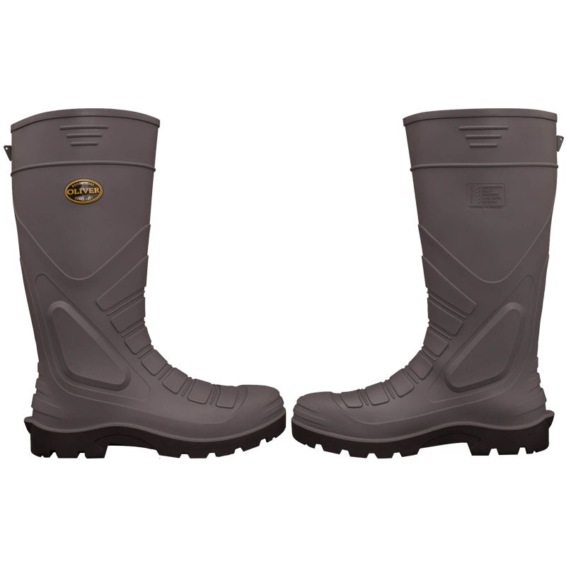 Honeywell PVC Oliver Gumboot W/ Metatarsal Protection, Size 14