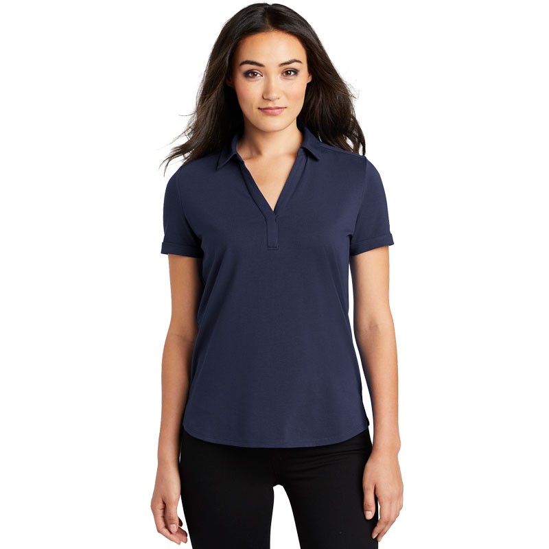 XL OGIO® LADIES POLO - NAVY