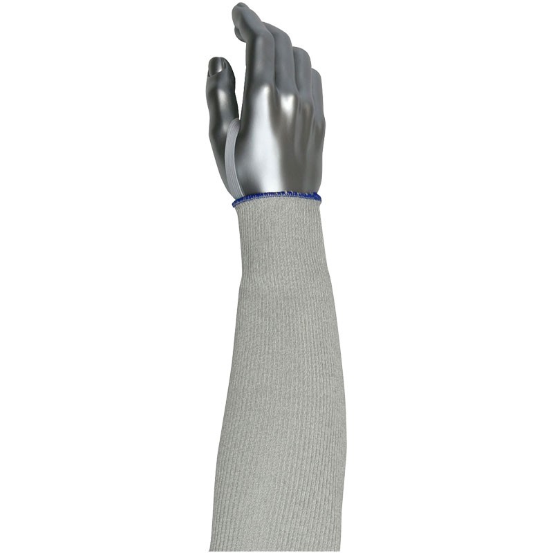 PolyKor / Xrystal® Sleeve, Gray, Smart-Fit® Technology, Thumb Strap, 18"