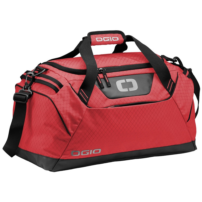 10" x 20" x 10" Laser Red Duffle Bag