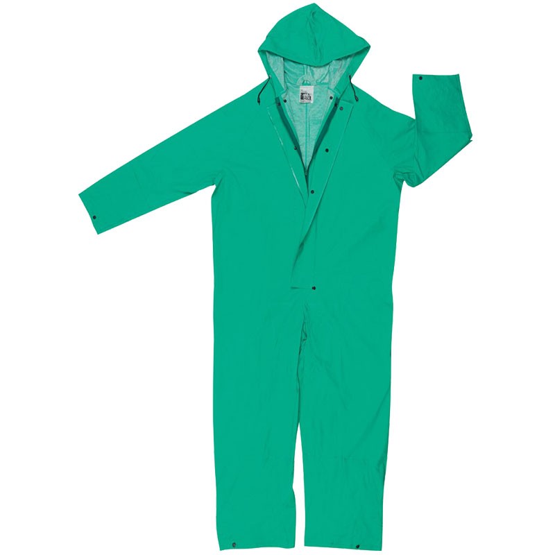 Dominator .35 mm Pvc, Polyester Coverall, Elastic Inner Sleeve, Zipper Front, 4-XL