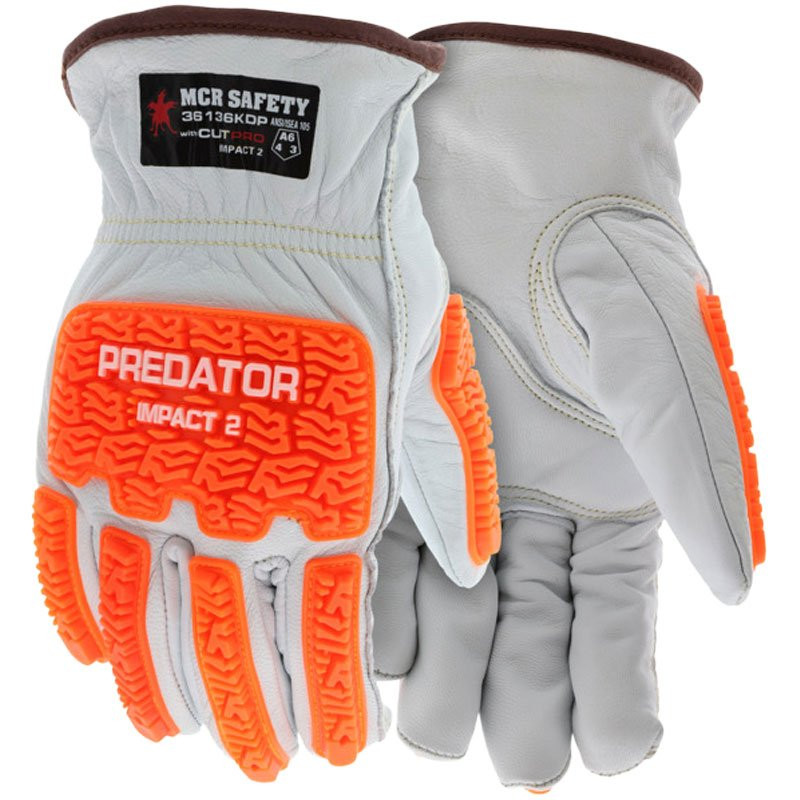 CutPro® Goatskin Drivers Glove, Cut Resistant, Impact Protection, 2-XL