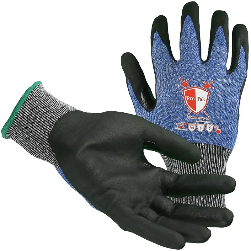 18 Gauge Knit Nitrile Foam Grip, Reinforced Thumb Crotch, Small