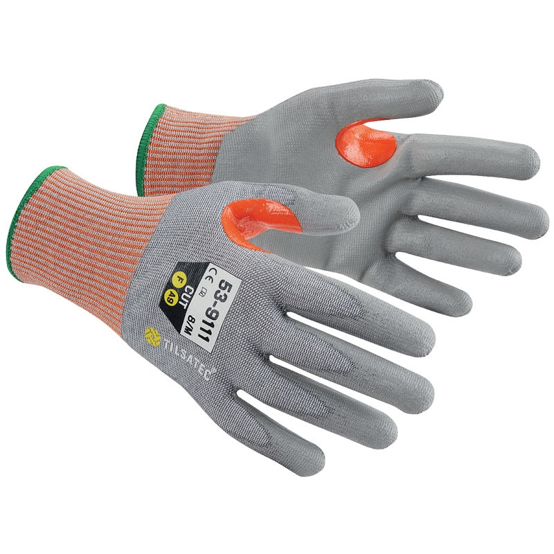 13 Gauge New RhinoYarn® Polyurethane Coated Palm, Reinforced Thumb Crotch, X-Large