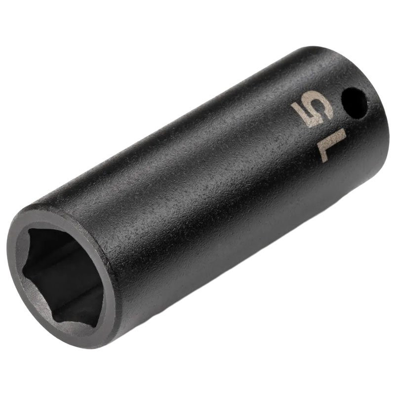 15MM x 3/8" Drive 6-Point Deep Impact Socket