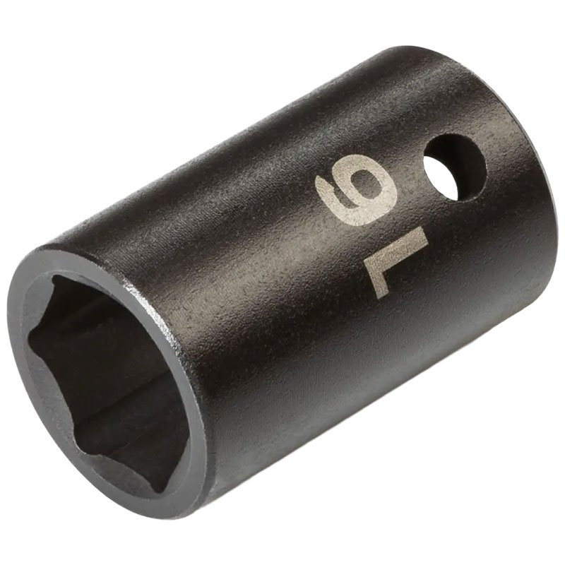 16MM x 1/2" Drive 6-Point Standard Impact Socket