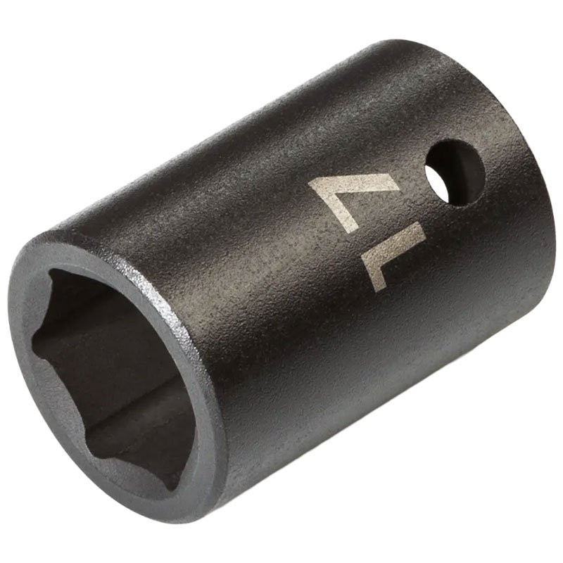 17MM x 1/2" Drive 6-Point Standard Impact Socket