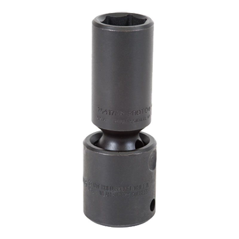 19MM 1/2" Drive 6-Point Universal Deep Impact Socket