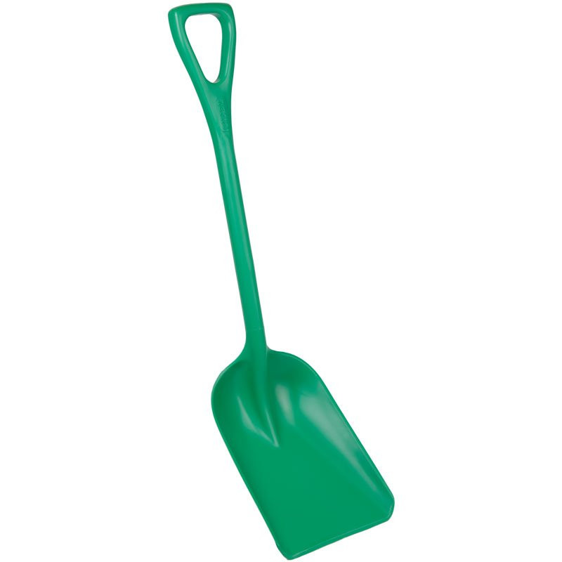 10.2" Wide Scoop Shovel Green with D-Grip