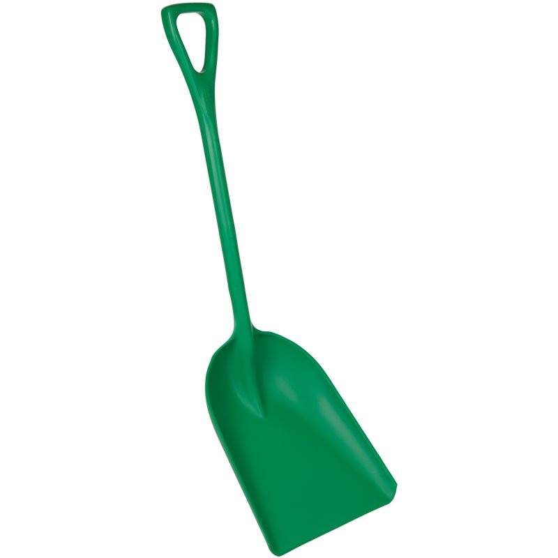 13.7" Wide Scoop Shovel Green with D-Grip