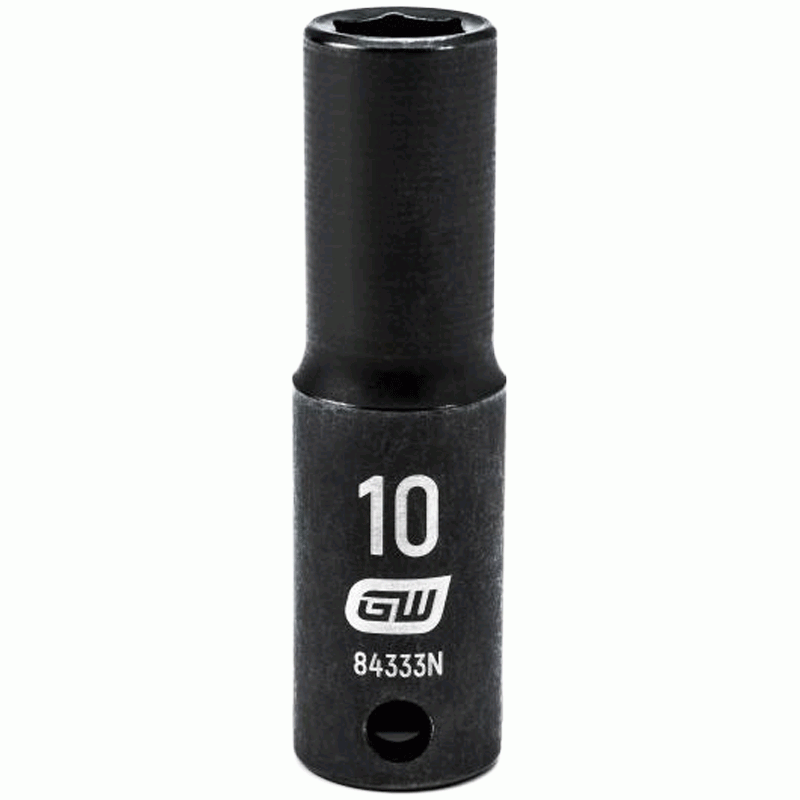10MM x 3/8" Drive 6-Point Deep Impact Socket