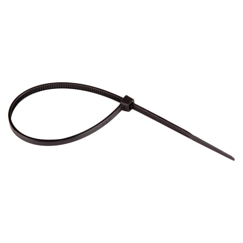 8" Black Nylon Cable / Zip Tie 40#